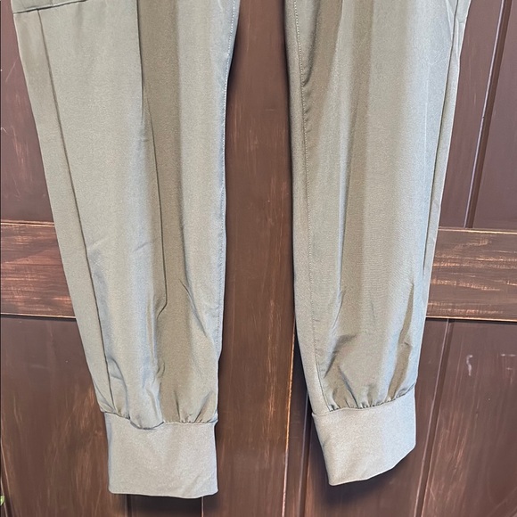 Olive Green Cargo Joggers - Picture 4 of 6